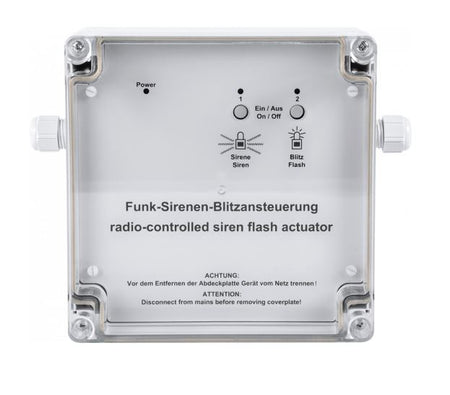 Homematic Funk Ansteuerung Sirene, Blitzleuchte | eQ-3 | HM-Sec-SFA-SM 