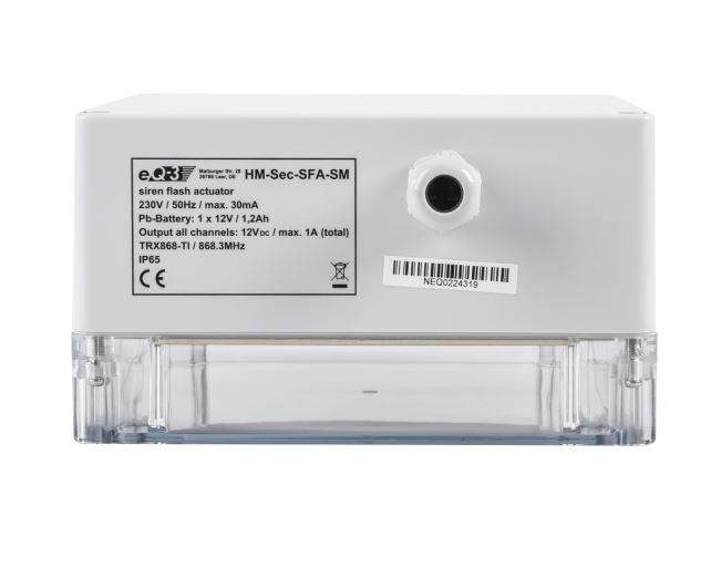 Homematic Funk Ansteuerung Sirene, Blitzleuchte | eQ-3 | HM-Sec-SFA-SM 