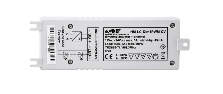 Homematic Funk-Dimmaktor 1-fach PWM LED | eQ-3 | HM-LC-Dim1PWM-CV