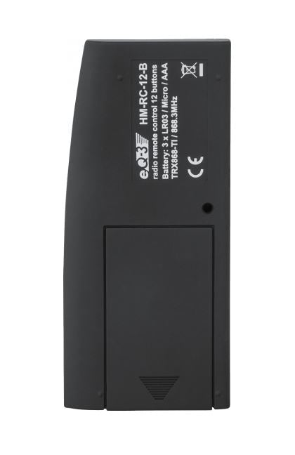 Homematic Funk Fernbedienung 12 Tasten | eQ-3 | HM-RC-12-B | graphit