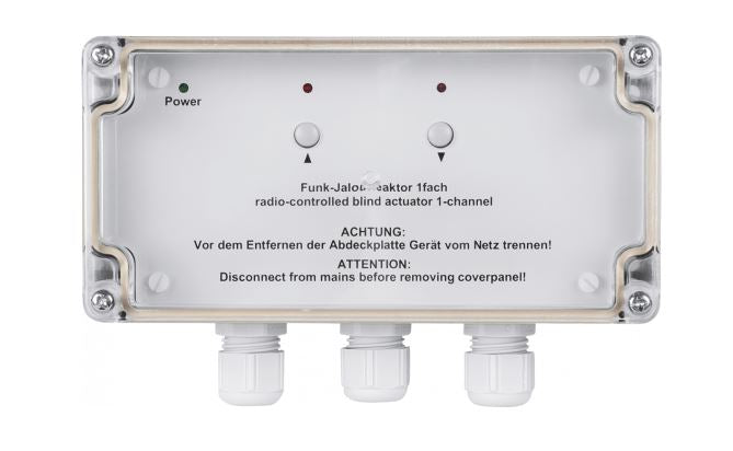 Homematic Funk Rollladenaktor 1-fach | Aufputz | eQ-3 | HM-LC-BI1-SM