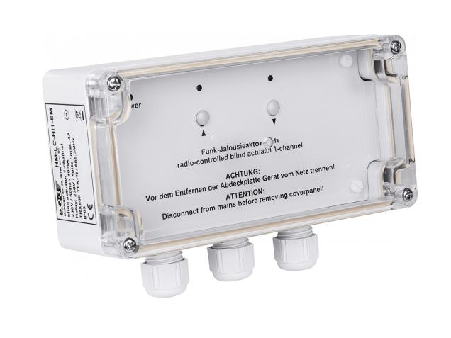 Homematic Funk Rollladenaktor 1-fach | Aufputz | eQ-3 | HM-LC-BI1-SM