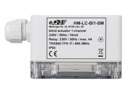 Homematic Funk Rollladenaktor 1-fach | Aufputz | eQ-3 | HM-LC-BI1-SM