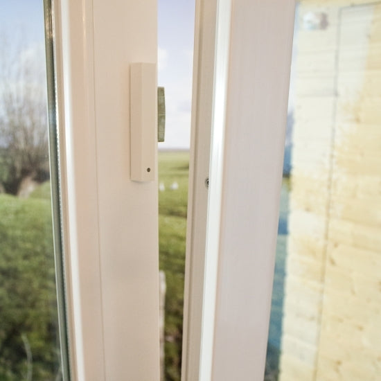 Homematic Funk-Tür- und Fensterkontakt | Hm-Sec-SCo | Ansicht am Fenster