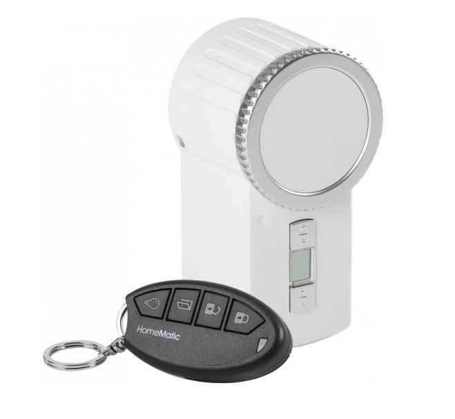 Homematic Funk-Türschlossantrieb KeyMatics weiß + Funk-Handsender ➔ www.klimaworld.com