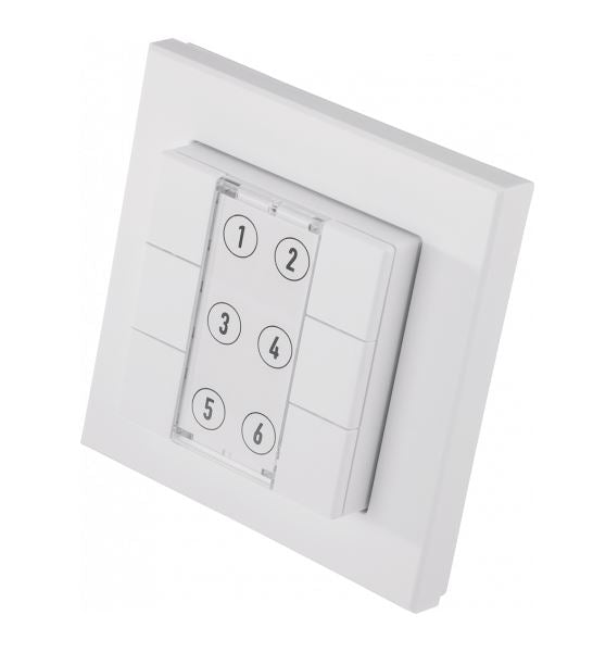 Homematic Funk-Wandtaster 6-fach - Aufputz | eQ-3 | HM-PB-6-WM55 ➔ www.klimaworld.com