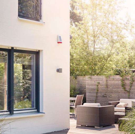 Homematic IP Alarmsirene außen, solarbetrieben, Ambiente | klimaworld.com