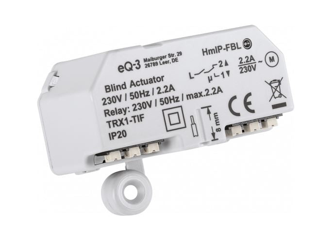 Homematic IP Jalousie-Aktor - Unterputz | eQ-3 | HmIP-FBL ➔ www.klimaworld.com