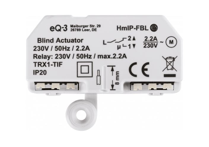 Homematic IP Jalousie-Aktor - Unterputz | eQ-3 | HmIP-FBL