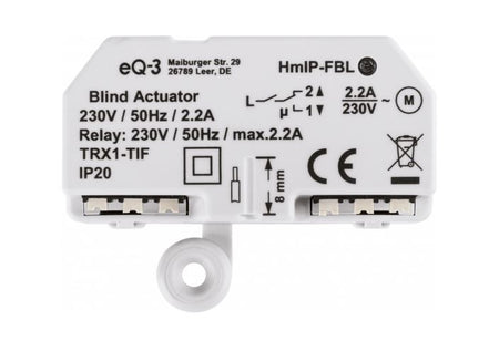 Homematic IP Jalousie-Aktor - Unterputz | eQ-3 | HmIP-FBL