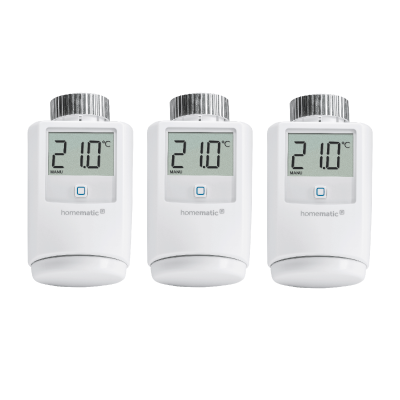 Homematic IP 3er Set Heizkörperthermostat ➔ www.klimaworld.com