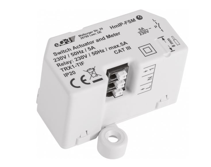 Homematic IP Schalt-Mess-Aktor Unterputz - 5 A | eQ-3 | HmIP-FSM