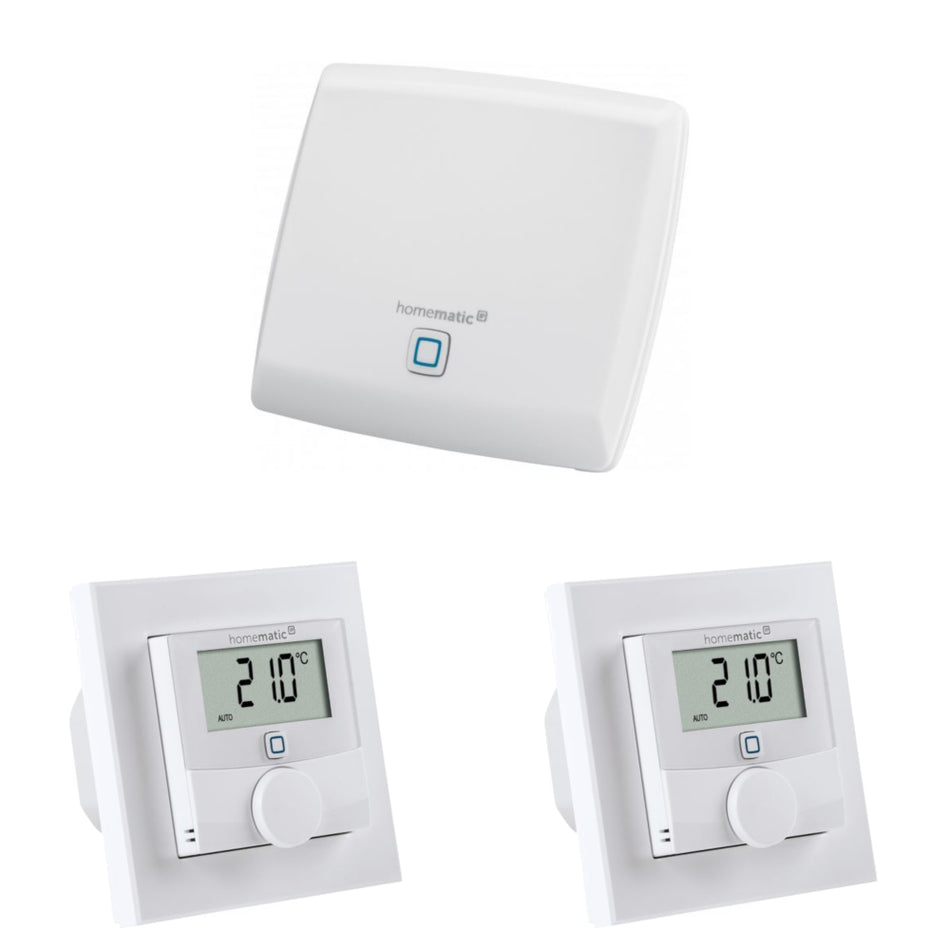 Homematic IP smarte Fußbodenheizung - weiß | eQ-3 | für 2 Räume | klimaworld.com