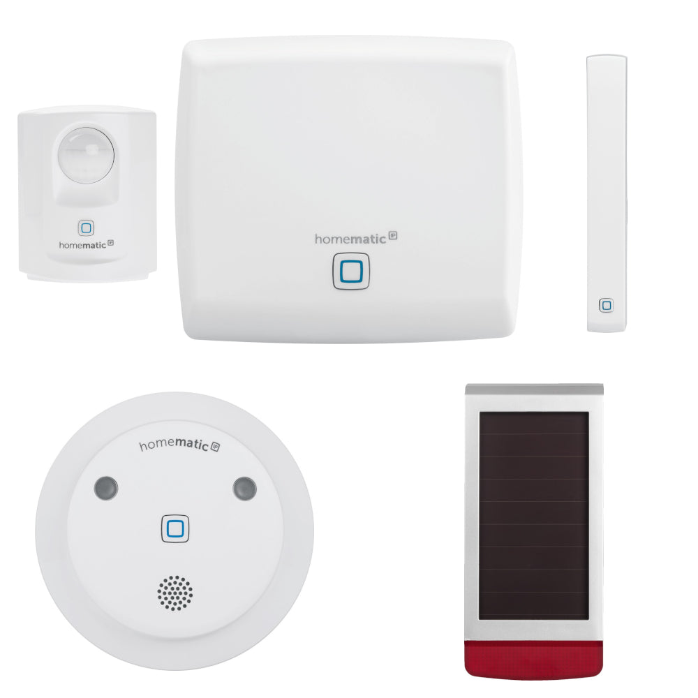 Homematic IP Starter Set Alarm mit Außensirene | klimaworld.com