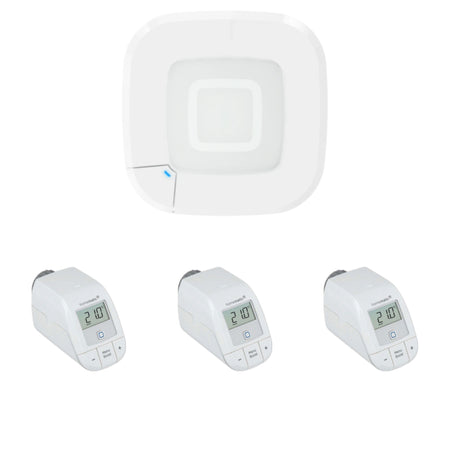 Homematic IP Starter Set Heizen | eQ-3 | 3 Basic Heizkörperthermostate | klimaworld.com