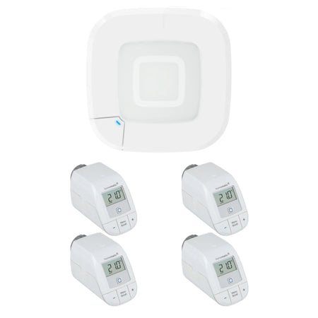 Homematic IP Starter Set Heizen | eQ-3 | 3 Basic Heizkörperthermostate | klimaworld.com