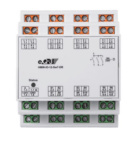 Homematic Wired RS485 I/O-Modul 12 | eQ-3 | HMW-IO-12-Sw7-DR