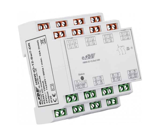 Homematic Wired RS485 I/O-Modul 12 | eQ-3 | HMW-IO-12-Sw7-DR
