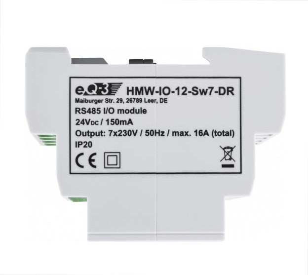 Homematic Wired RS485 I/O-Modul 12 | eQ-3 | HMW-IO-12-Sw7-DR