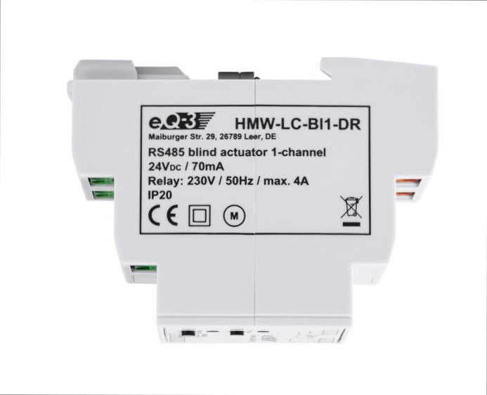 Homematic Wired Rollladenaktor 1-fach | Hutschiene | HMW-LC-Bl1-DR