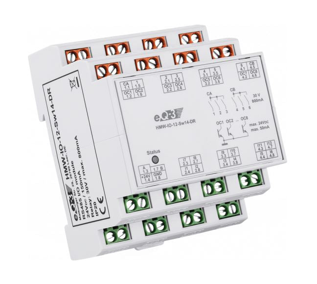 Homematic Wired RS485 I/O-Modul - Hutschiene | eQ-3 | HMW-IO-12-Sw14-DR