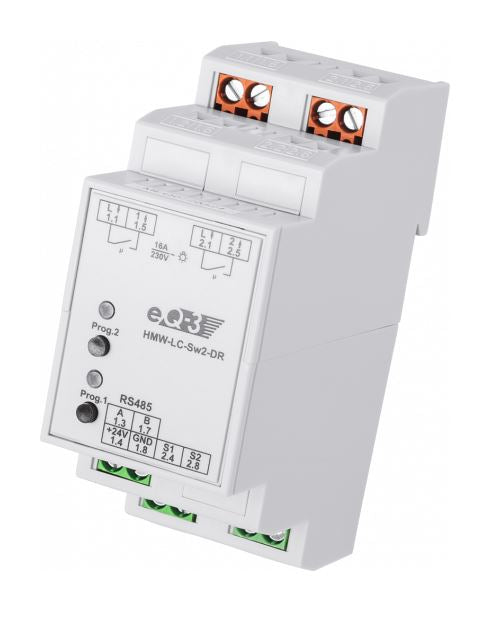 Homematic Wired RS485 Schaltaktor 2-fach | eQ-3 | HMW-LC-Sw2-DR