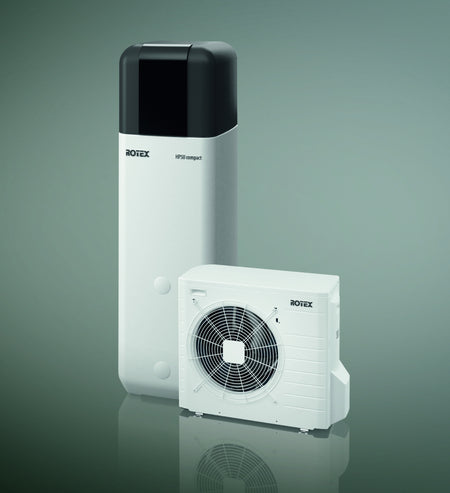 Wärmepumpe Luft/Wasser Rotex HPSU compact 508 H/C - 1C Paket 6 kW + 500L