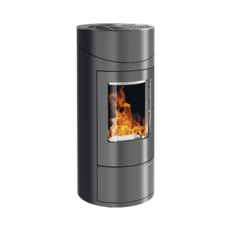 Haas+Sohn | Pelletofen HSP 7 DIANA 450.08, perl-schwarz, inkl. WLAN Modul | 8kW