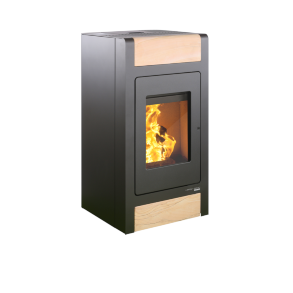 Haas+Sohn | Pelletofen HSP 2.17 SELINA Woodstone, inkl. WLAN Modul