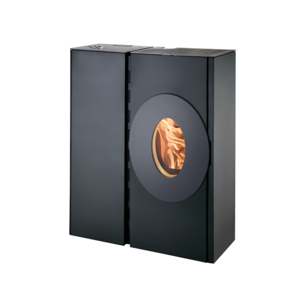 Haas+Sohn | Pelletofen HSP 4.0 F2 RLU inkl. WLAN+R2 | 8,5 kW 