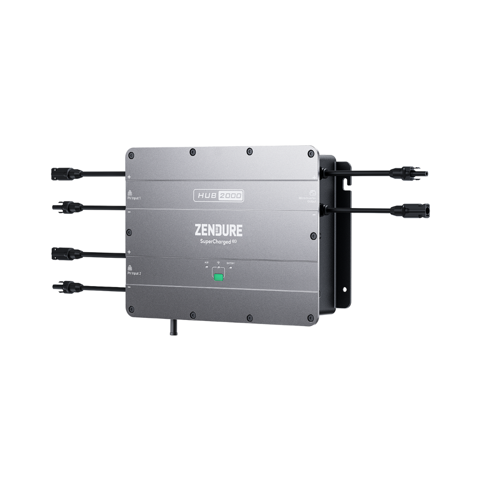Zendure Batteriewechselrichter SolarFlow HUB2000, Front | klimaworld.com