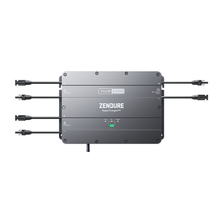 Zendure Batteriewechselrichter SolarFlow HUB2000, Front2 | klimaworld.com