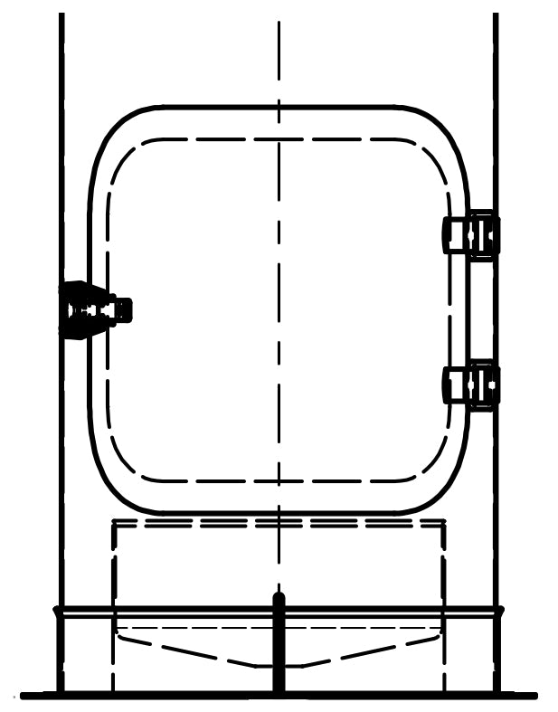 Schiedel Fußteil für Bodenmontage | ICS | Revision | Ø 100 mm