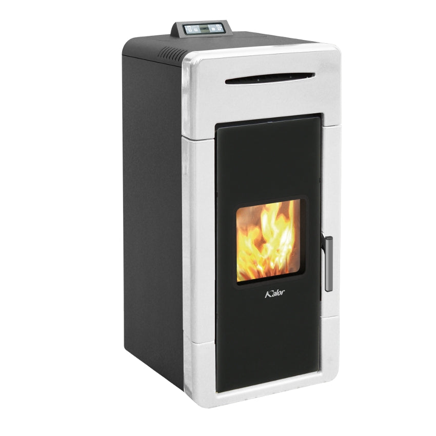 KALOR Pelletofen Idro Alice 32 Weiss | klimaworld.com