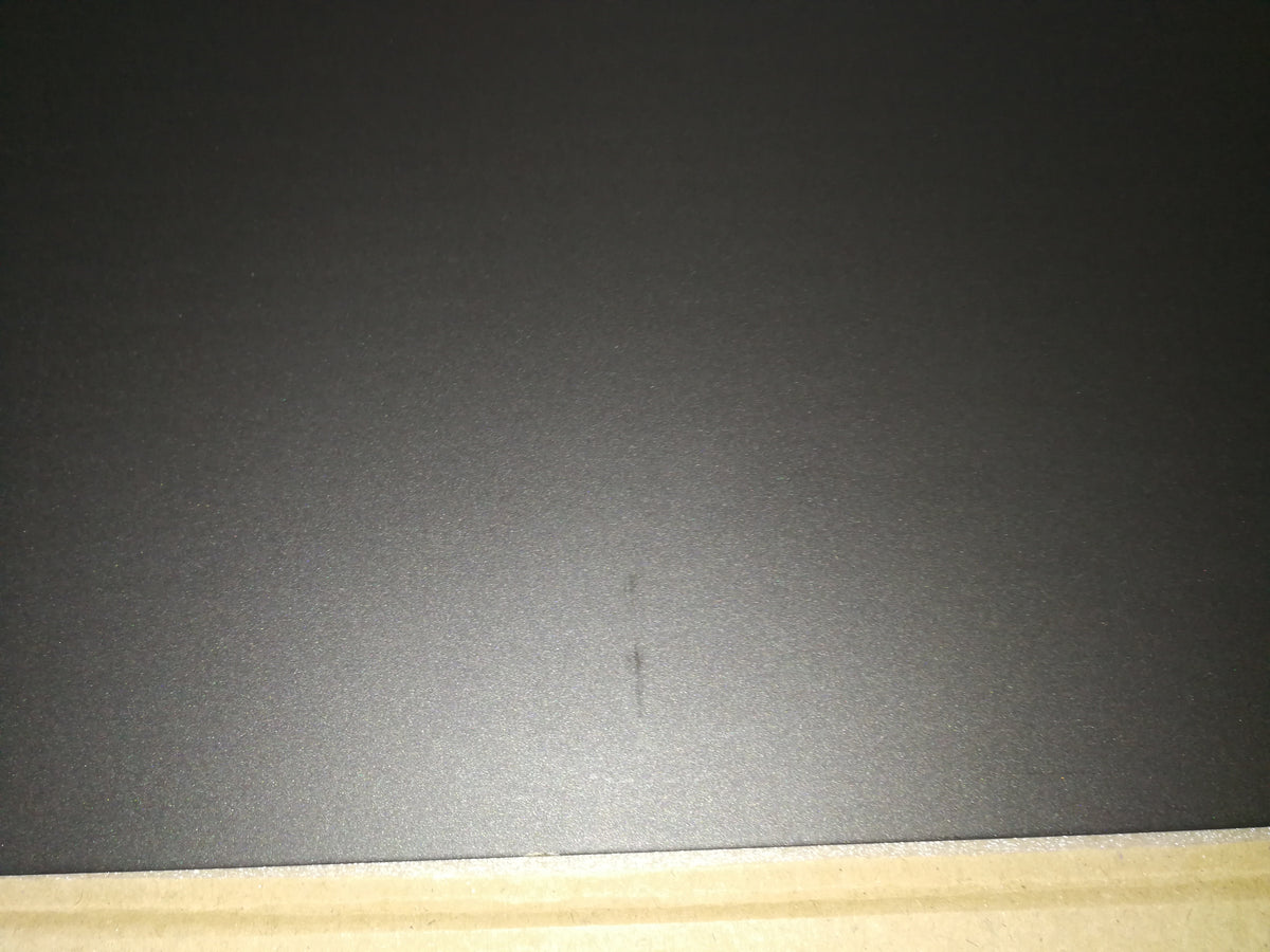 Bodenplatte Funkenschutzplatten rechteckig schwarz 120x100cm | B-Ware