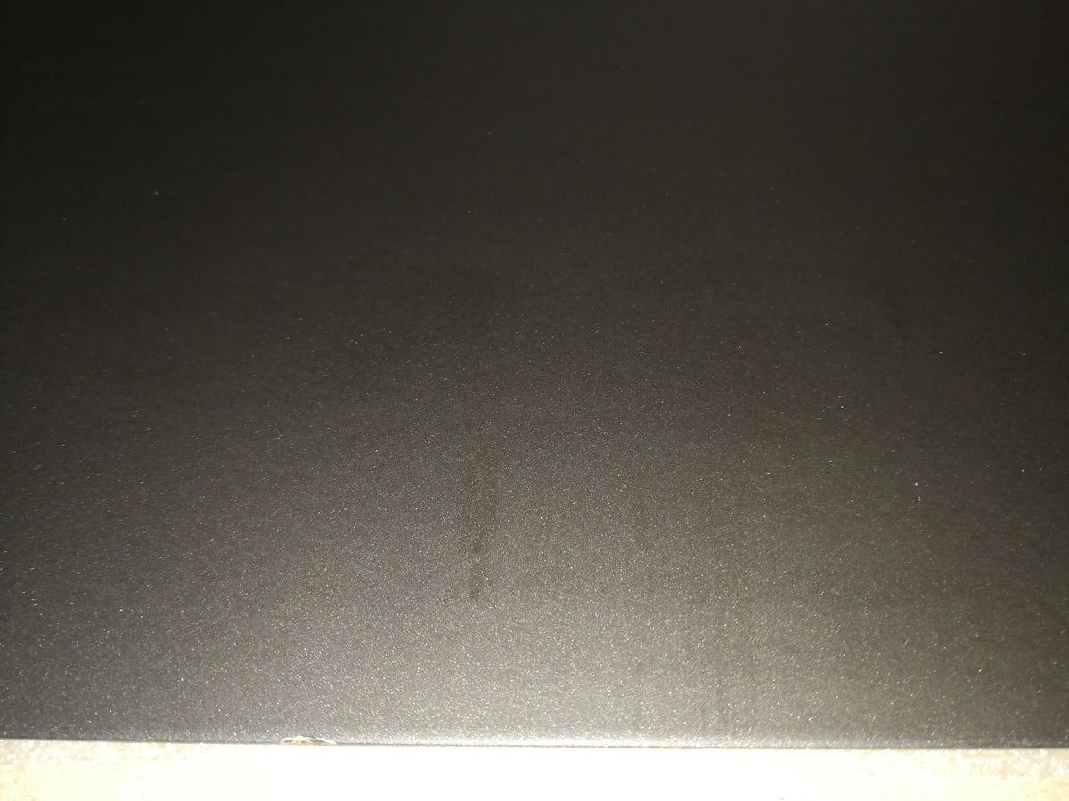 Bodenplatte Funkenschutzplatten rechteckig schwarz 120x100cm | B-Ware
