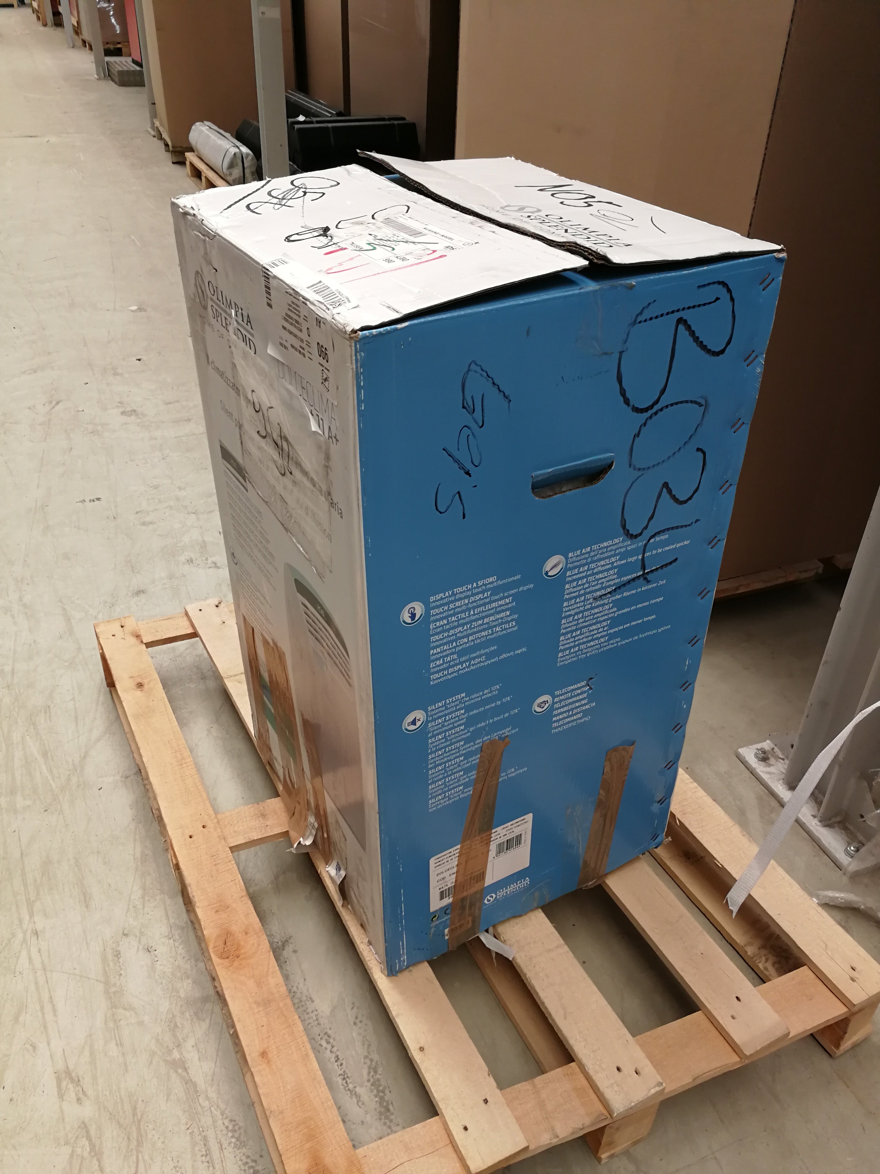 Mobiles Klimagerät DOLCECLIMA silent 11A+ | 2,6 kW | 11000 BTU | B-Ware