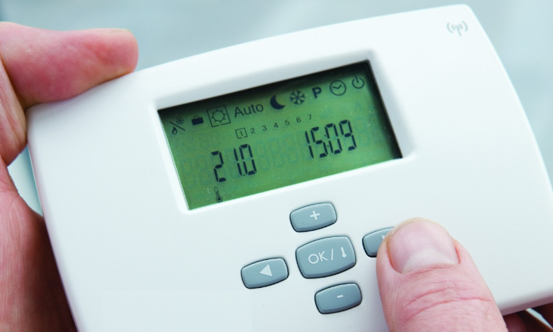 Anwendungsbeispiel Funk-Raumthermostat - EKRTR
