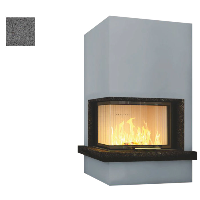 Hajduk Kaminbausatz Imperial Extra mit breitem Untersims| Dark Grey| Klimaworld.com