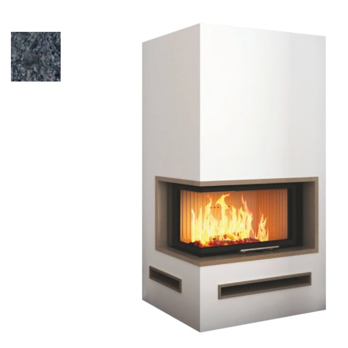 Hajduk Kaminbausatz Imperial Extra mit schmalem Untersims| Steel Grey| Klimaworld.com