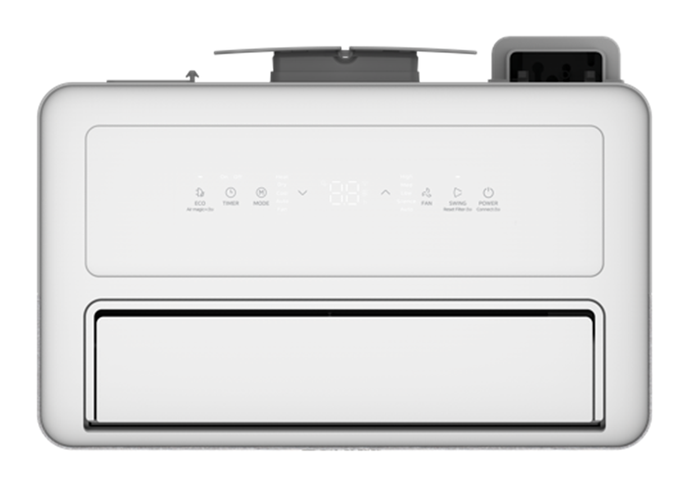 Midea PortaSplit | Innengerät von oben | Klimaworld.com