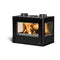 La Nordica Kaminkassette Scheitholz Inserto 70 Crystal 3 Lati | 9,7 kW