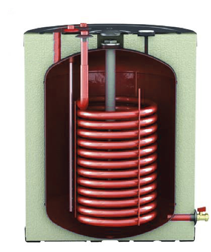 ThermoFlux Unterstellspeicher für Brauchwasser | TBWSU-A 160 Liter