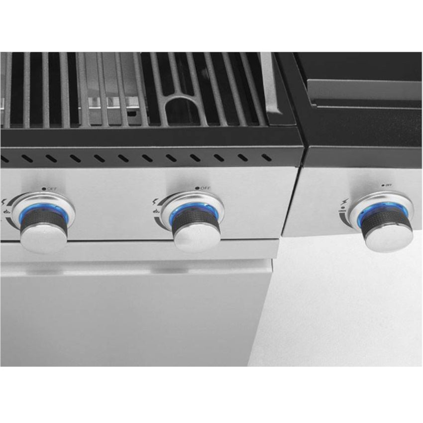 JUSTUS | Juno | Gasgrill mit Unterschrank | 4 x 3,0 kW + 1 x 2,5 kW