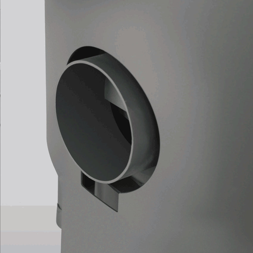 JUSTUS | MINO TOP 2.0 | 5,5 kW | A+ | externe Zuluftstutzen