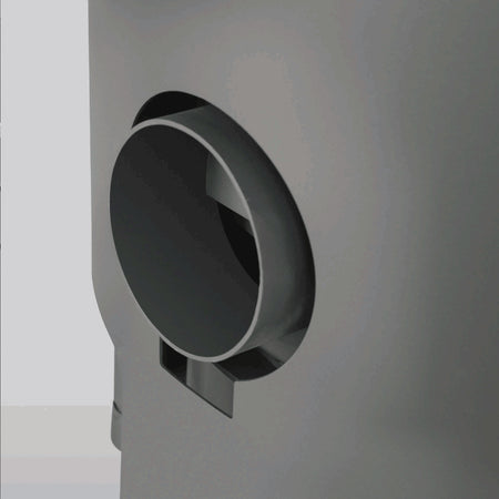 JUSTUS | MINO TOP 2.0 | 5,5 kW | A+ | externe Zuluftstutzen