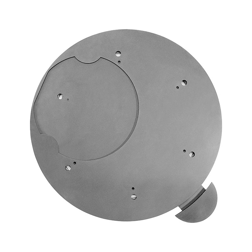 Justus Mino Serie Dreh-Tableau Ø 460 mm | Stahl Gussgrau