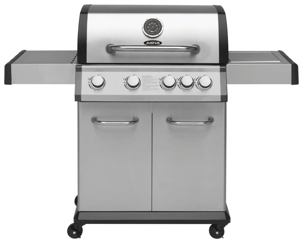 JUSTUS | Geras | Gasgrill mit Unterschrank | 3 x 3,0 kW + 1 x 2,5 kW