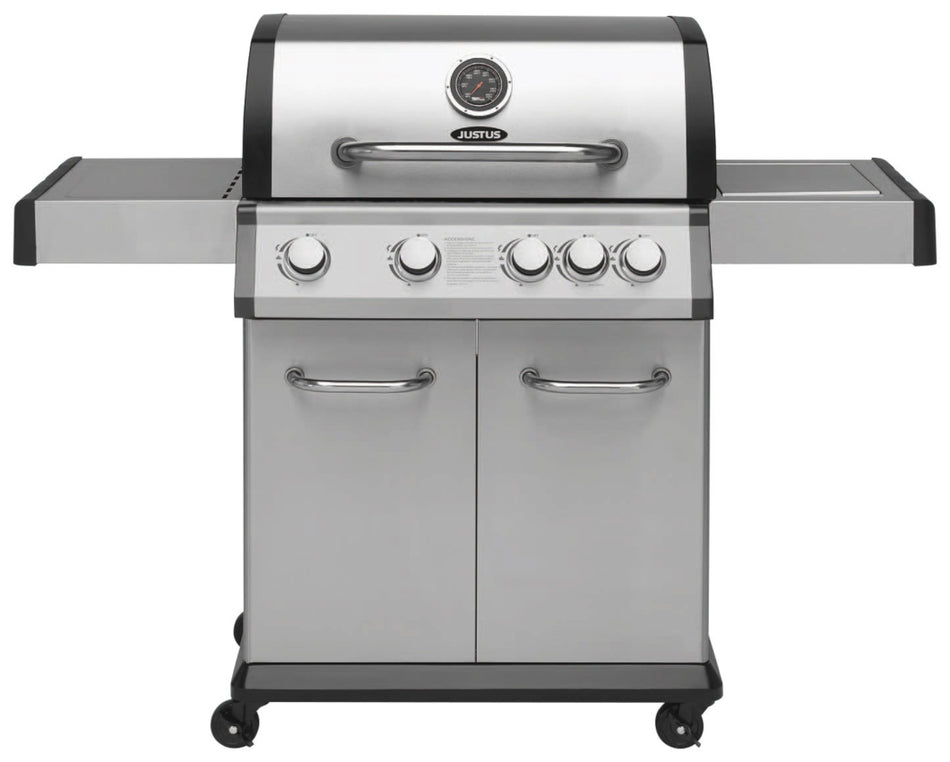 JUSTUS | Geras | Gasgrill mit Unterschrank | 3 x 3,0 kW + 1 x 2,5 kW