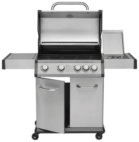 JUSTUS | Geras | Gasgrill mit Unterschrank | 3 x 3,0 kW + 1 x 2,5 kW
